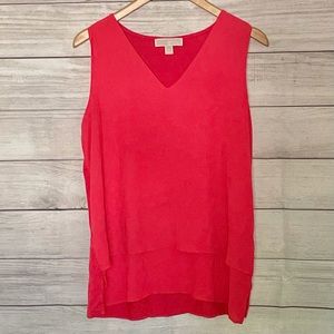 Michael Kors Layered Sleeveless Blouse
